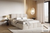 Bett Auro 160x200, Stoff LEGEND 01, Metallgestell