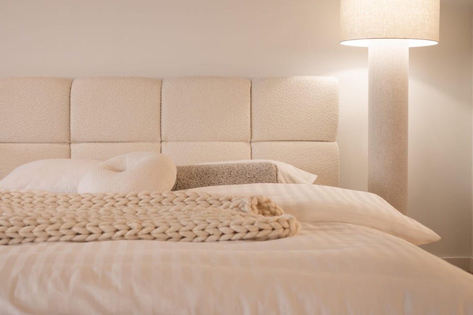 Bett Auro 160x200, Stoff LEGEND 01, Metallgestell