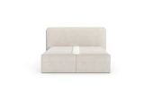 Bett Mono 160x200, Stoff LOOP 02, Metallgestell (1)