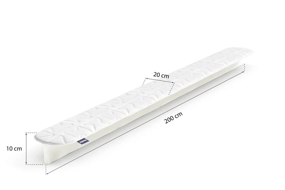 Bett Mono 160x200, Stoff LOOP 02, Metallgestell (1)