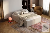 Boxspringbett ohne Kopfteil