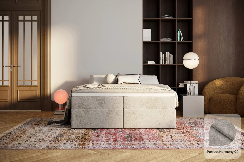 Boxspringbett ohne Kopfteil