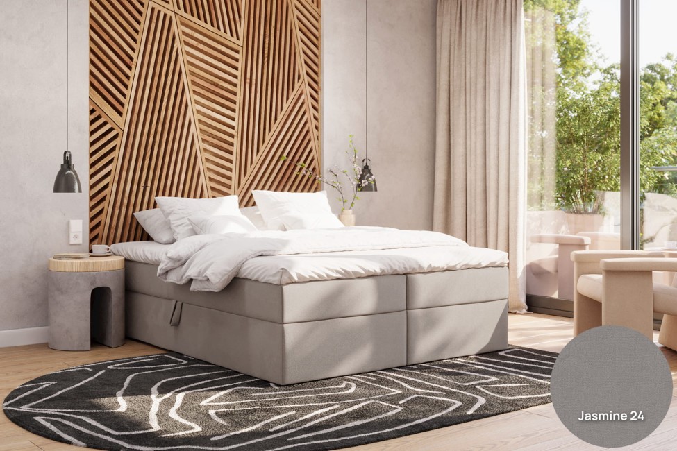 Boxspringbett ohne Kopfteil