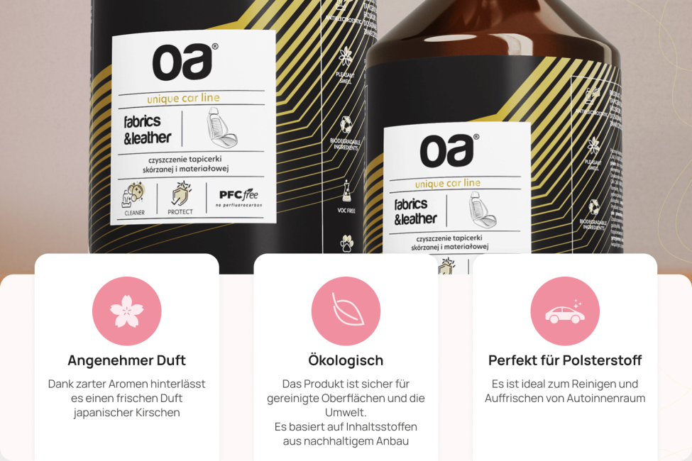 OA Fabrics & Leather 250ml