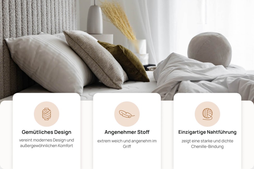 Kissen Ball im Stoff Wind 05