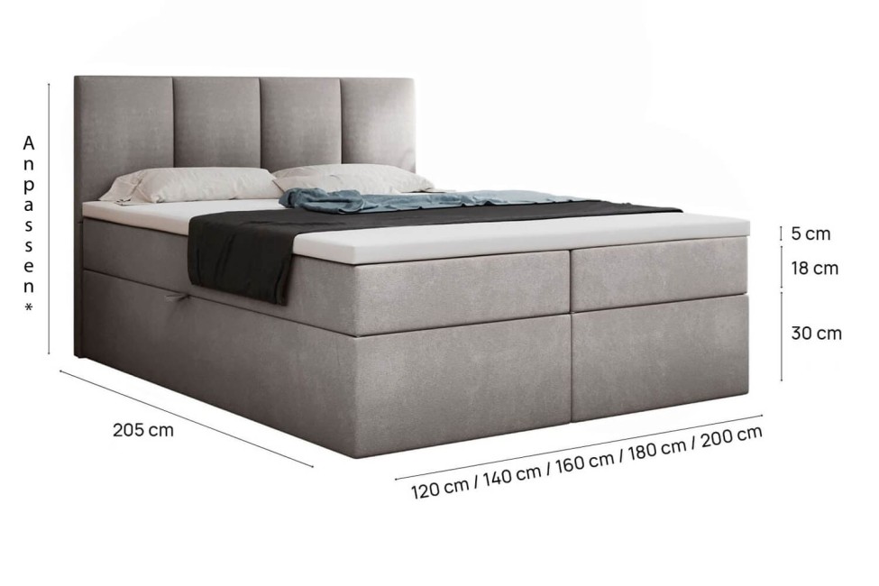 Boxspringbett Levi