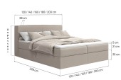 Boxspringbett Mitto Conti