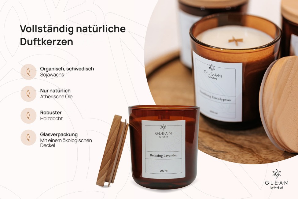 Duftkerze Gleam by MyBed