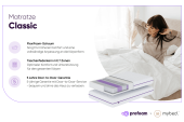 Matratze Classic – Taschenfederkernmatratze 7 Zonen