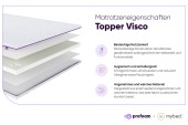 Matratzenauflage Topper Visco
