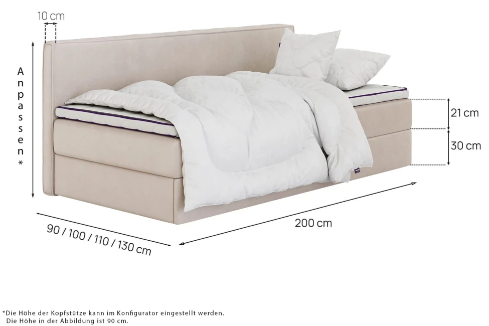 Bett Mitto Conti Solo
