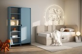 Niko Schrank Regal Baby Blue