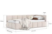 Bett Auro Twin Low