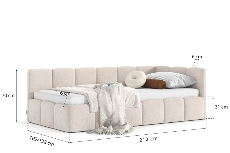Bett Auro Twin Low