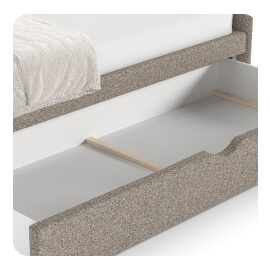 wypełnienie szuflady:  Faserplatte