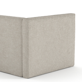 Kopfteilart:  gepolstert